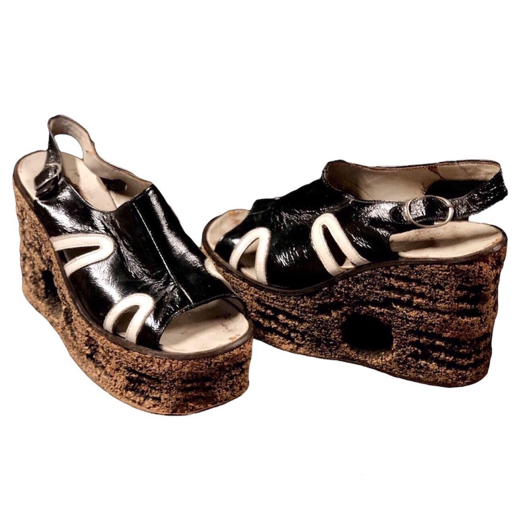 Sale Rare Vintage 1970s Platforms